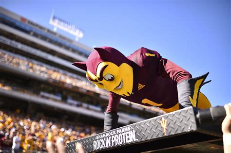 The role of ASU's mascot and colors in building school spirit